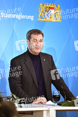 Pressekonferenz zur Sitzung des Ministerrates in Nürnberg