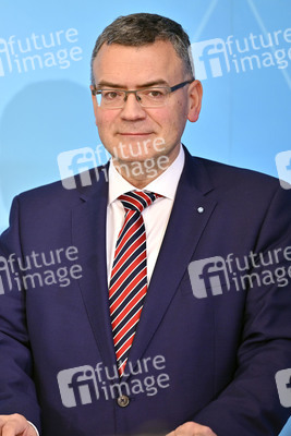 Pressekonferenz zur Sitzung des Ministerrates in Nürnberg