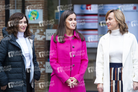 Königin Letzia besucht das Hospital del Niño Jesús in Madrid