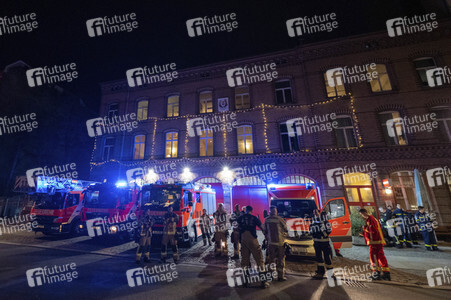 Neujahrsnacht bei er Feuerwehr in Berlin