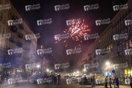 Neujahrsnacht bei er Feuerwehr in Berlin