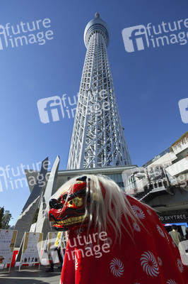Neujahrstag in Tokio