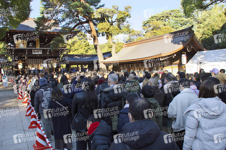 Neujahrstag in Tokio