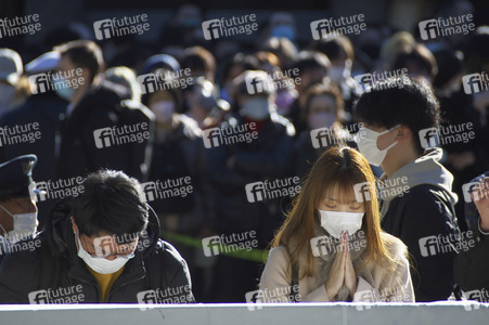 Neujahrstag in Tokio