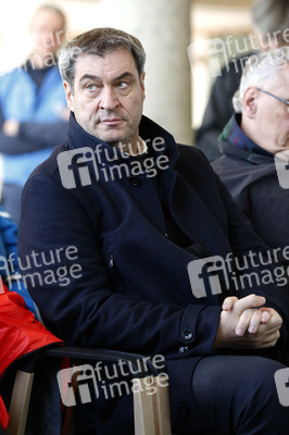 Pressetermin mit Markus Söder auf der Zugspitze in Garmisch-Partenkirchen