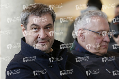 Pressetermin mit Markus Söder auf der Zugspitze in Garmisch-Partenkirchen