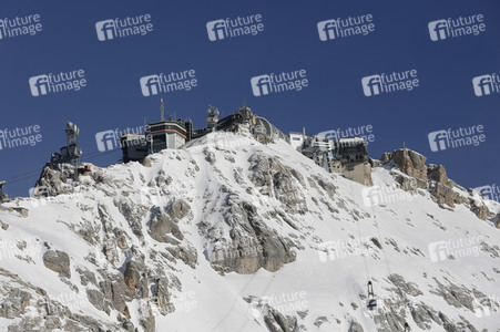 Pressetermin mit Markus Söder auf der Zugspitze in Garmisch-Partenkirchen
