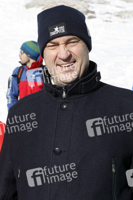 Pressetermin mit Markus Söder auf der Zugspitze in Garmisch-Partenkirchen