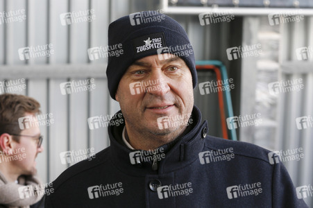 Pressetermin mit Markus Söder auf der Zugspitze in Garmisch-Partenkirchen