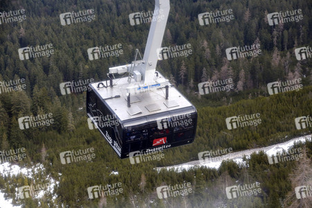 Pressetermin mit Markus Söder auf der Zugspitze in Garmisch-Partenkirchen