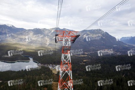 Pressetermin mit Markus Söder auf der Zugspitze in Garmisch-Partenkirchen