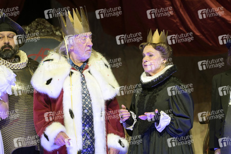 Theaterprobe 'Der König stirbt' in Dessau-Roßlau