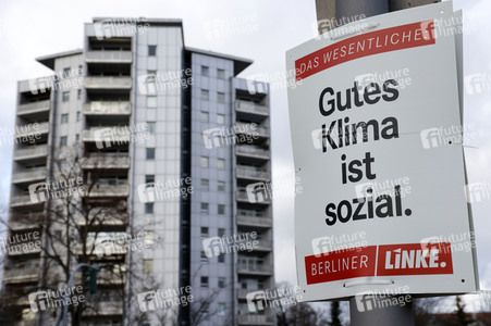 Wahlkampagne zur Wiederholungswahl zum Abgeordnetenhaus in Berlin