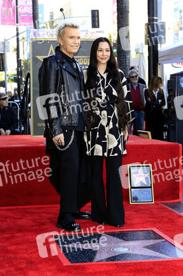 Billy Idol erhält einen Stern auf dem Hollywood Walk of Fame in Los Angeles