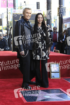 Billy Idol erhält einen Stern auf dem Hollywood Walk of Fame in Los Angeles