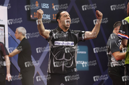 Promi-Darts-WM 2023 in Düsseldorf