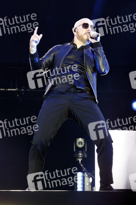 Auftritt von Pitbull in Los Angeles