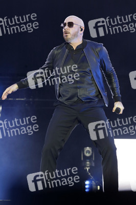 Auftritt von Pitbull in Los Angeles