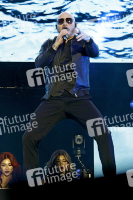 Auftritt von Pitbull in Los Angeles