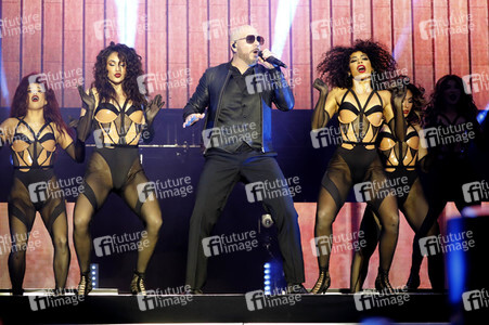 Auftritt von Pitbull in Los Angeles