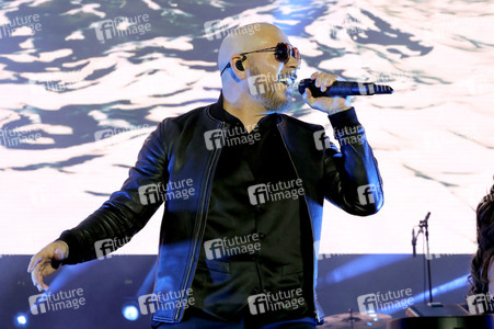 Auftritt von Pitbull in Los Angeles
