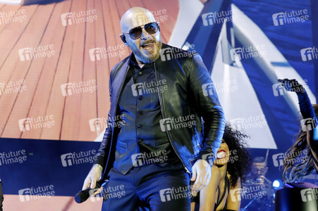 Auftritt von Pitbull in Los Angeles