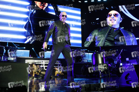 Auftritt von Pitbull in Los Angeles
