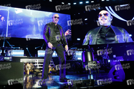 Auftritt von Pitbull in Los Angeles