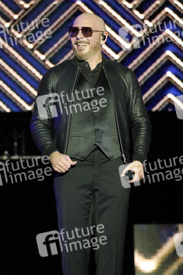 Auftritt von Pitbull in Los Angeles