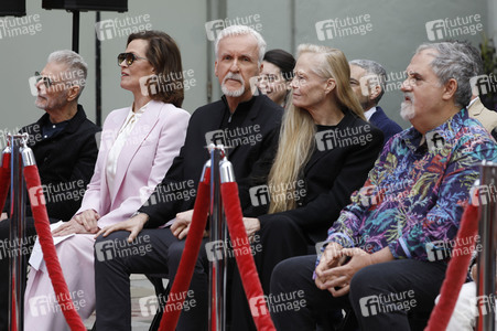 Hand and Footprint Ceremony mit James Cameron und Jon Landau in Los Angeles