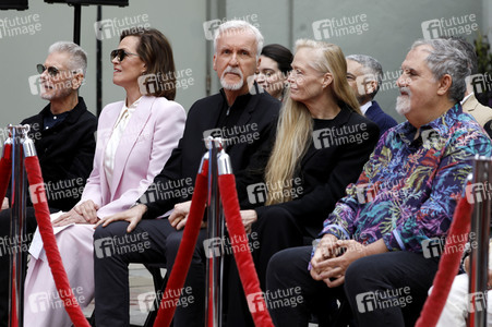 Hand and Footprint Ceremony mit James Cameron und Jon Landau in Los Angeles