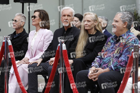 Hand and Footprint Ceremony mit James Cameron und Jon Landau in Los Angeles
