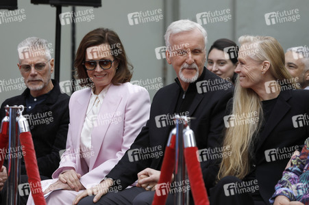 Hand and Footprint Ceremony mit James Cameron und Jon Landau in Los Angeles