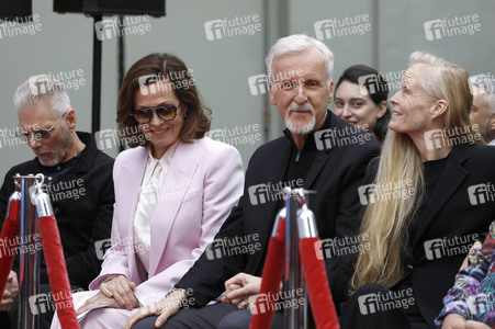Hand and Footprint Ceremony mit James Cameron und Jon Landau in Los Angeles