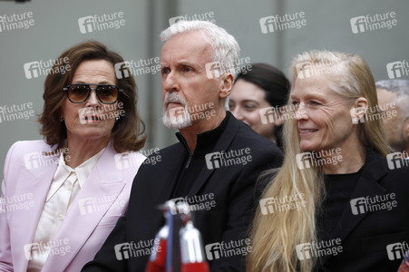 Hand and Footprint Ceremony mit James Cameron und Jon Landau in Los Angeles