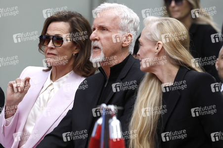Hand and Footprint Ceremony mit James Cameron und Jon Landau in Los Angeles
