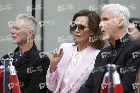 Hand and Footprint Ceremony mit James Cameron und Jon Landau in Los Angeles