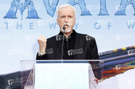 Hand and Footprint Ceremony mit James Cameron und Jon Landau in Los Angeles