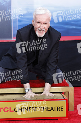 Hand and Footprint Ceremony mit James Cameron und Jon Landau in Los Angeles