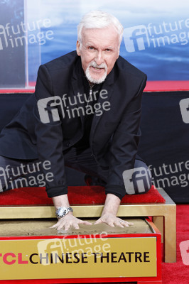 Hand and Footprint Ceremony mit James Cameron und Jon Landau in Los Angeles