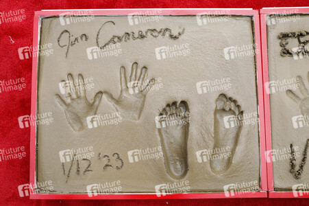Hand and Footprint Ceremony mit James Cameron und Jon Landau in Los Angeles