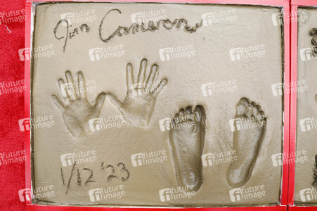 Hand and Footprint Ceremony mit James Cameron und Jon Landau in Los Angeles
