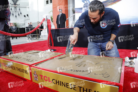 Hand and Footprint Ceremony mit James Cameron und Jon Landau in Los Angeles