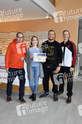 Spendenübergabe an die Björn Schulz Stiftung in Berlin