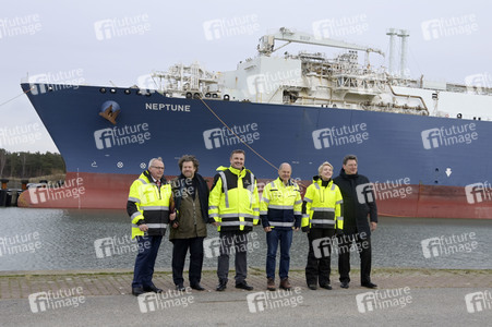 Offizielle Inbetriebnahme des LNG-Terminals 'Deutsche Ostsee' in Lubmin
