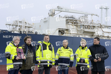 Offizielle Inbetriebnahme des LNG-Terminals 'Deutsche Ostsee' in Lubmin