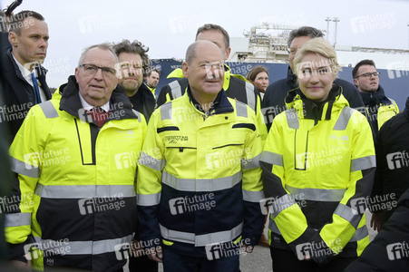 Offizielle Inbetriebnahme des LNG-Terminals 'Deutsche Ostsee' in Lubmin
