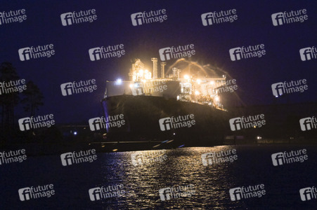 Offizielle Inbetriebnahme des LNG-Terminals 'Deutsche Ostsee' in Lubmin