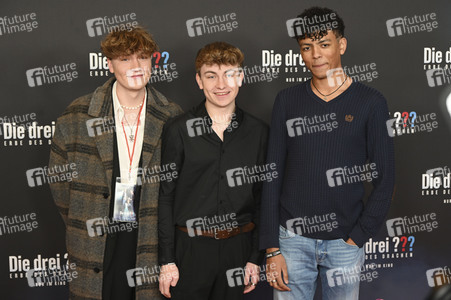Filmpremiere 'Die drei ??? - Erbe des Drachen' in München