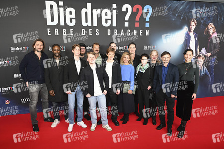 Filmpremiere 'Die drei ??? - Erbe des Drachen' in München